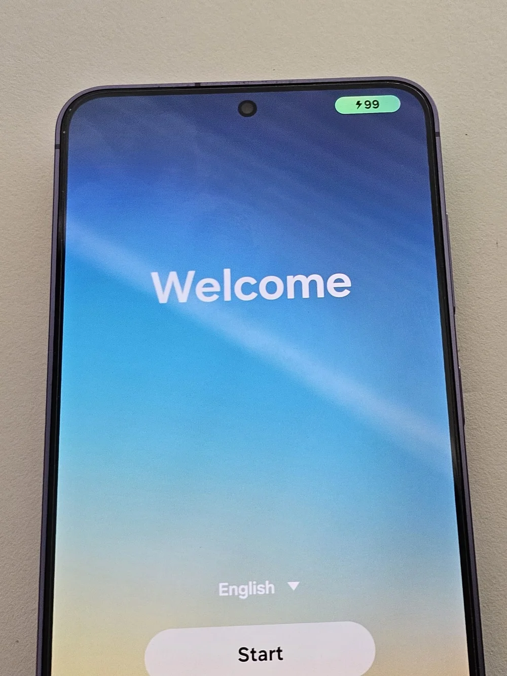 Samsung Galaxy Purple Smartphone - Triple Camera Back S24